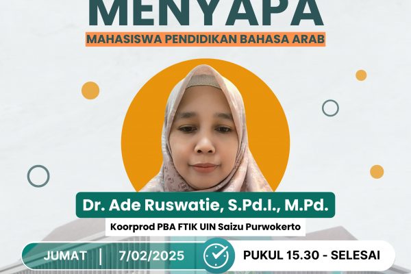 Koordinator Prodi Pendidikan Bahasa Arab Adakan Layanan Pembinaan Mahasiswa